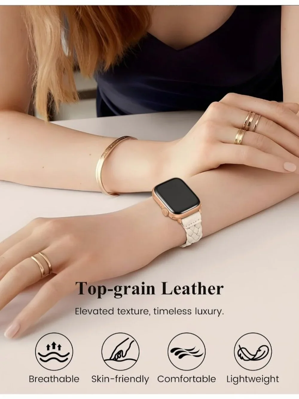N/A handwoven leather